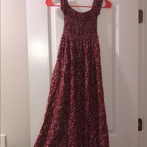 red floral sundress size small